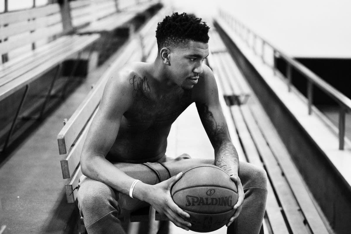 Malik Monk during a shoot for scouting report on May 31, 2017 in Purchase, N.Y.. (Photo by Bryan Bennett/The Players' Tribune)