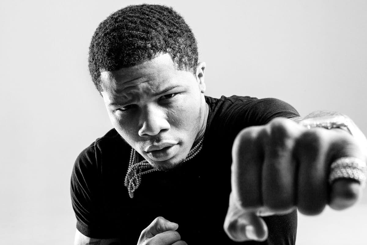 Gervonta Davis, IBF Junior lightweight title holder, at The Playersâ Tribune on July 6, 2017 in New York, N.Y. (Photo by Bryan Bennett/The Playersâ Tribune)