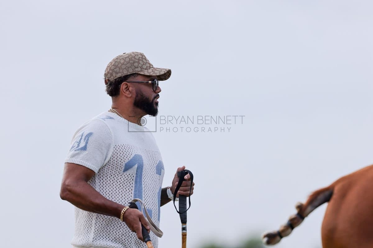Lechuza Caracas and La Romanza 3J play polo during the Copa Britanica at Casa de Campo in La Romana, La Romana, Dominican Republic on March 1, 2026. (Photos by Bryan Bennett)