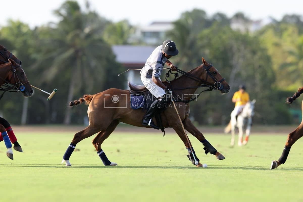 La Suiza and La Carbuccia play polo at Casa de Campo in La Romana, Dominican Republic on August 8, 2026. (Photos by Bryan Bennett)