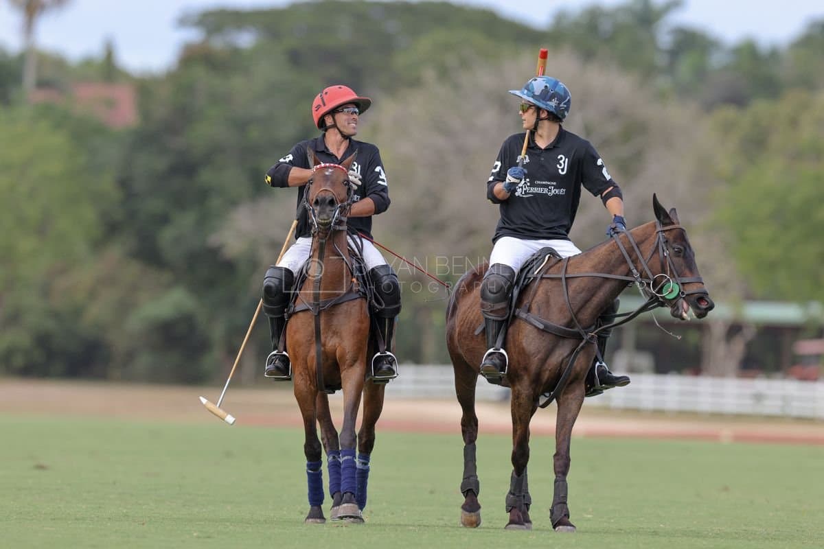 Lechuza Caracas and La Romanza 3J play polo during the Copa Britanica at Casa de Campo in La Romana, La Romana, Dominican Republic on March 1, 2026. (Photos by Bryan Bennett)