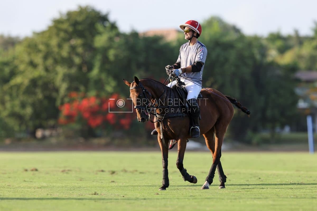 La Suiza and La Carbuccia play polo at Casa de Campo in La Romana, Dominican Republic on August 8, 2026. (Photos by Bryan Bennett)