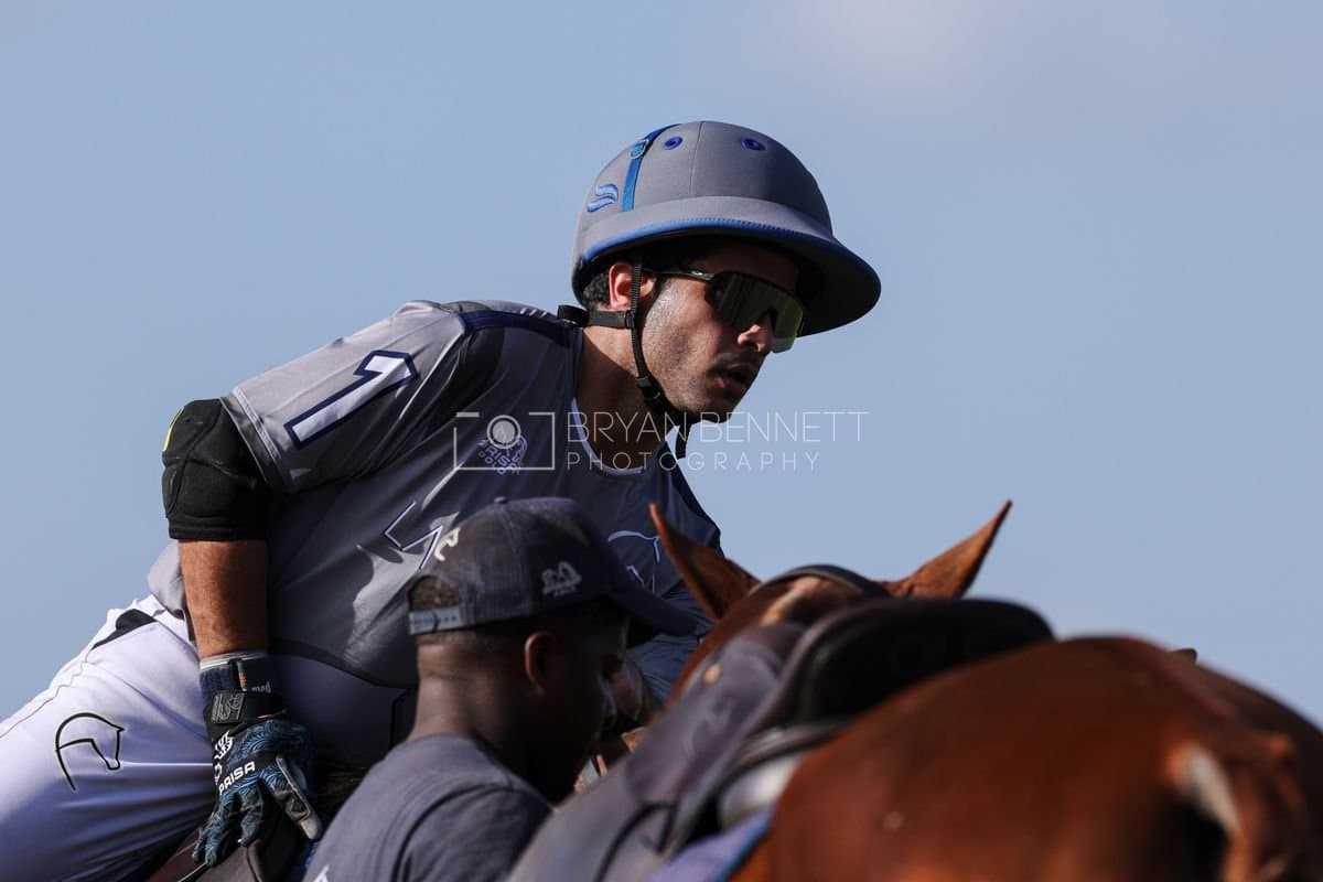 La Suiza and La Carbuccia play polo at Casa de Campo in La Romana, Dominican Republic on August 8, 2026. (Photos by Bryan Bennett)