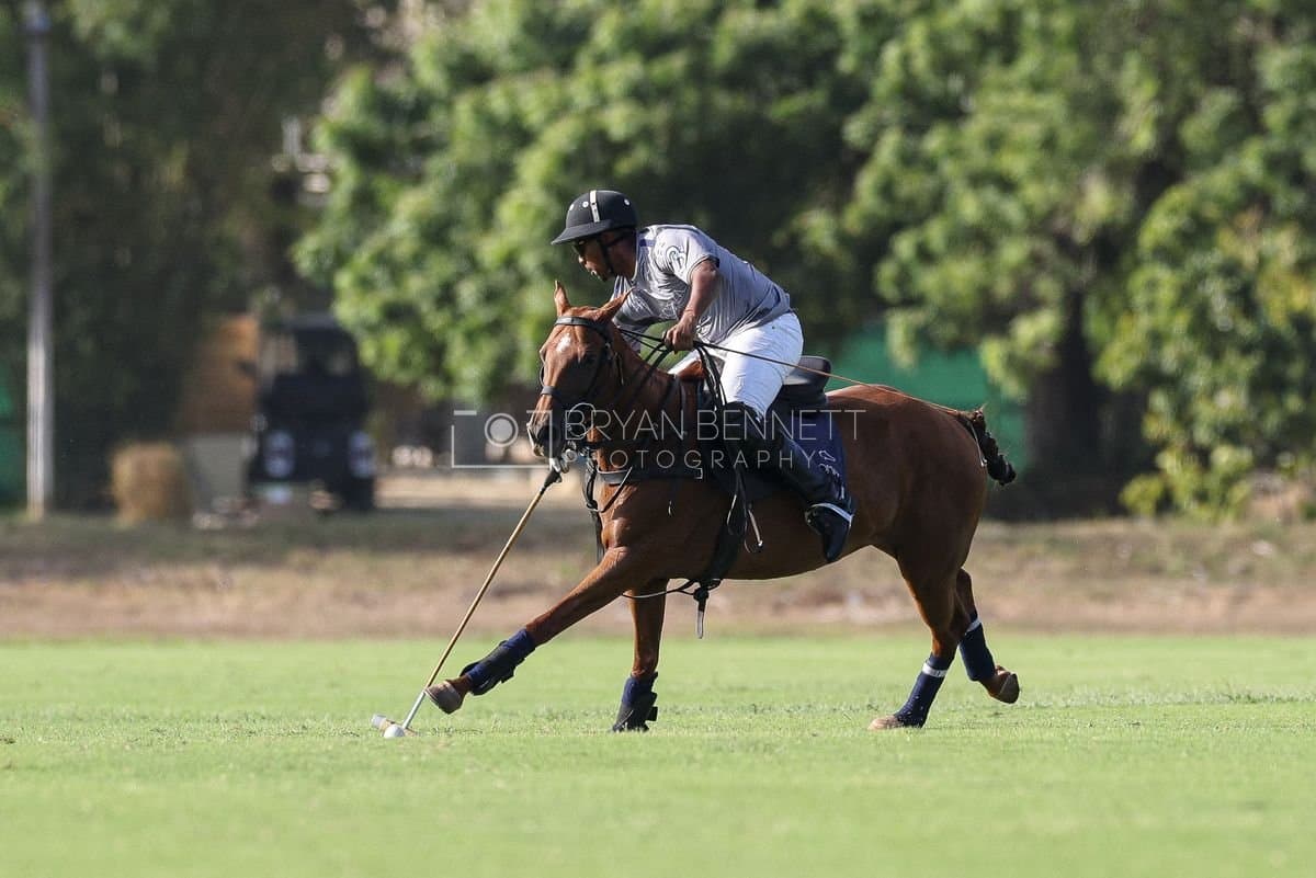 La Suiza and La Carbuccia play polo at Casa de Campo in La Romana, Dominican Republic on August 8, 2026. (Photos by Bryan Bennett)