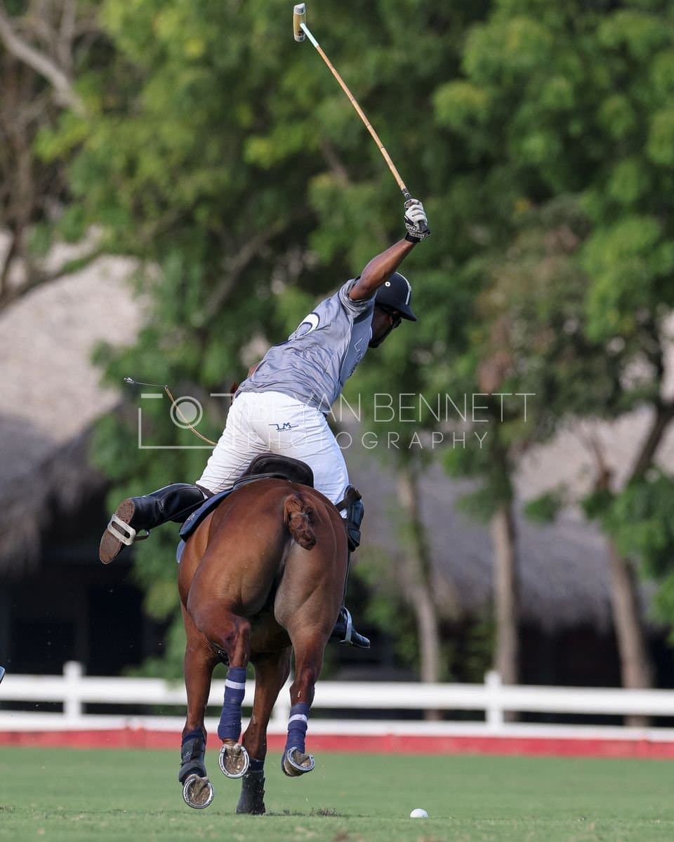 La Suiza and La Carbuccia play polo at Casa de Campo in La Romana, Dominican Republic on August 8, 2026. (Photos by Bryan Bennett)