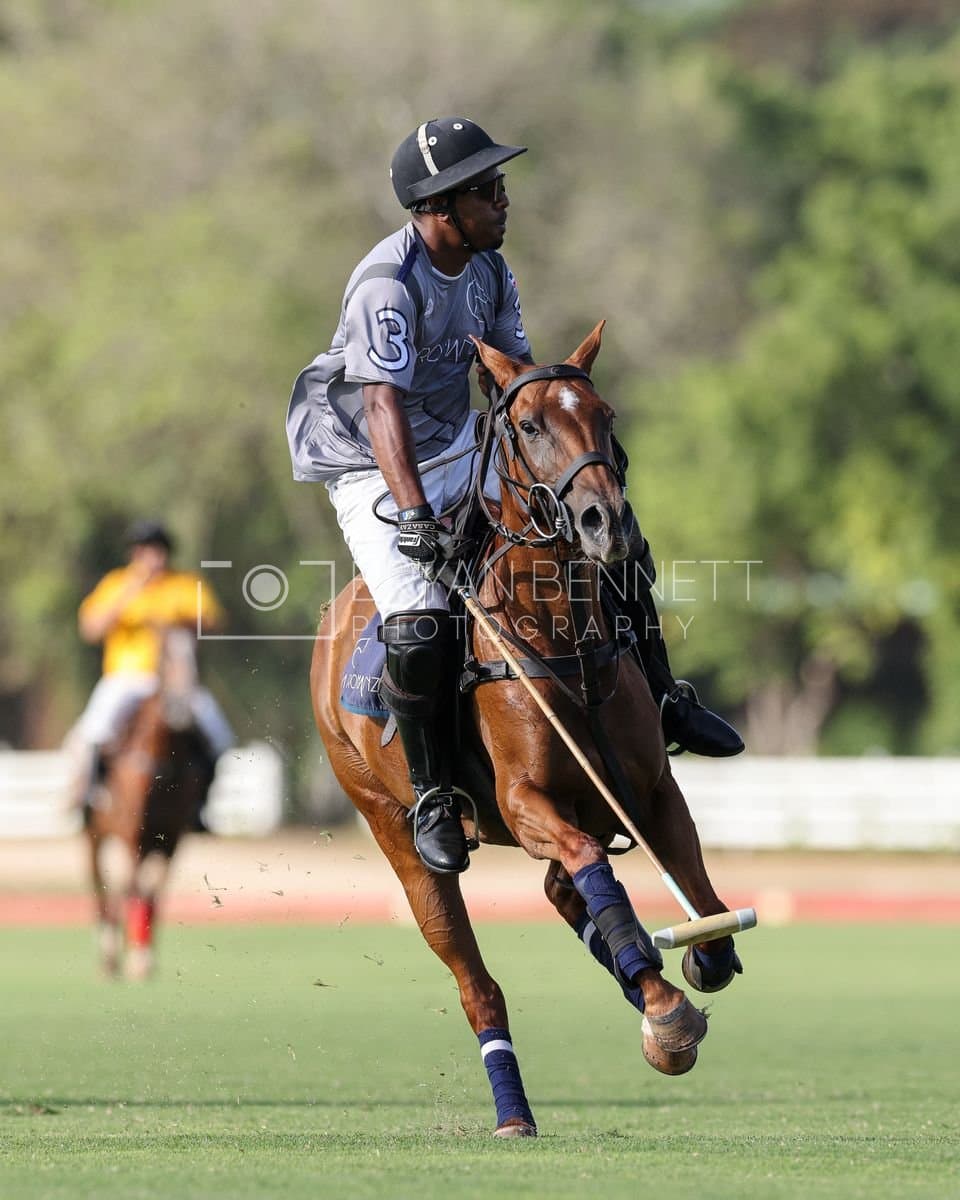 La Suiza and La Carbuccia play polo at Casa de Campo in La Romana, Dominican Republic on August 8, 2026. (Photos by Bryan Bennett)