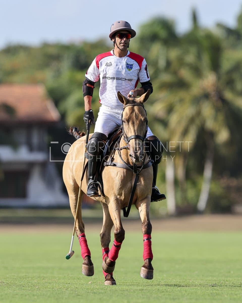 La Suiza and La Carbuccia play polo at Casa de Campo in La Romana, Dominican Republic on August 8, 2026. (Photos by Bryan Bennett)