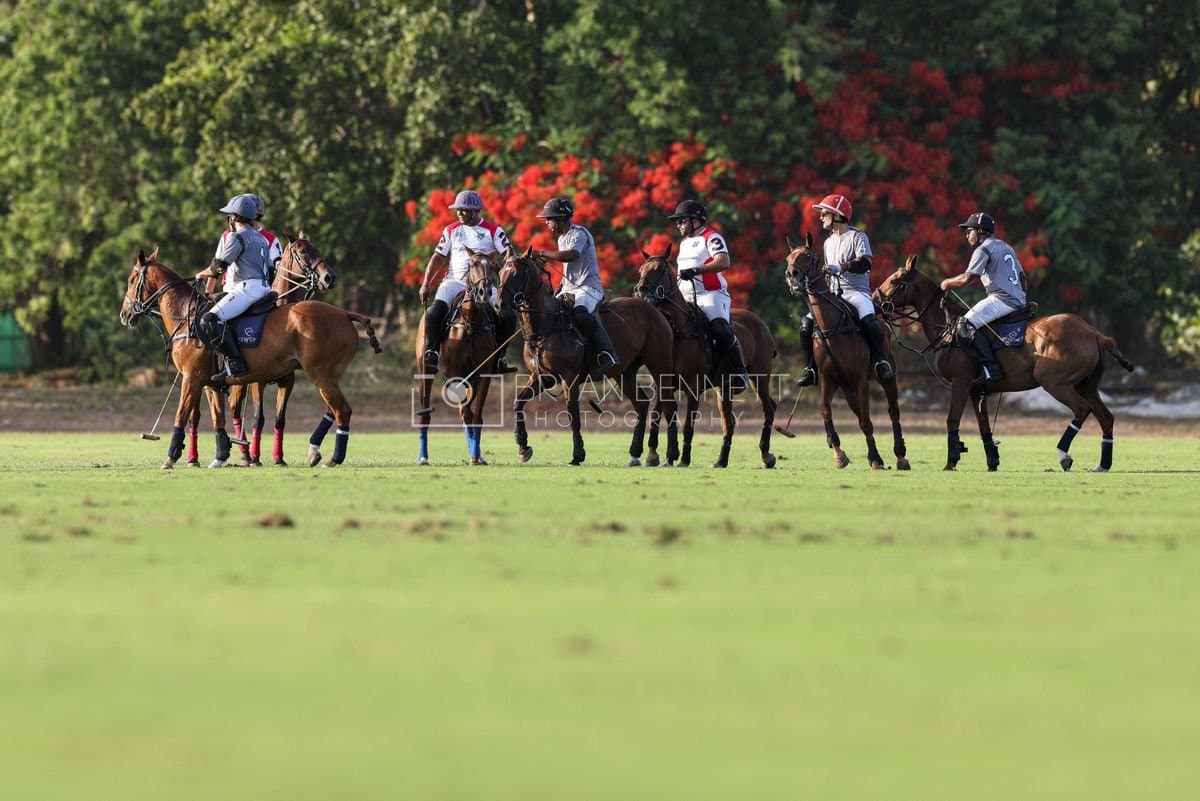 La Suiza and La Carbuccia play polo at Casa de Campo in La Romana, Dominican Republic on August 8, 2026. (Photos by Bryan Bennett)