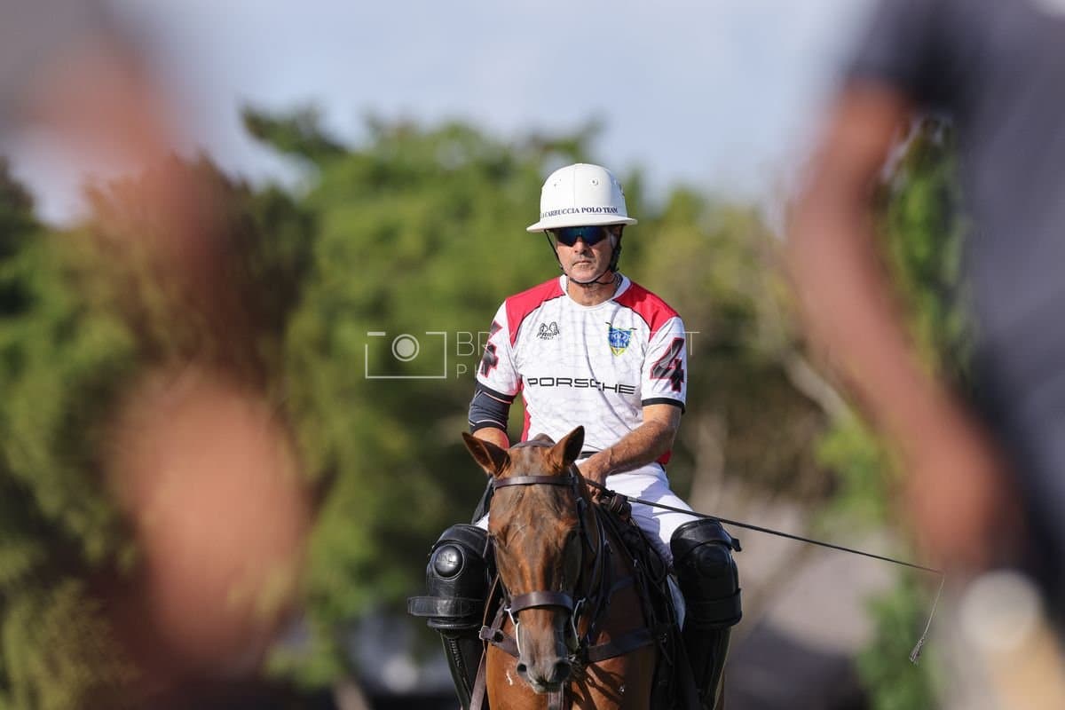 La Suiza and La Carbuccia play polo at Casa de Campo in La Romana, Dominican Republic on August 8, 2026. (Photos by Bryan Bennett)