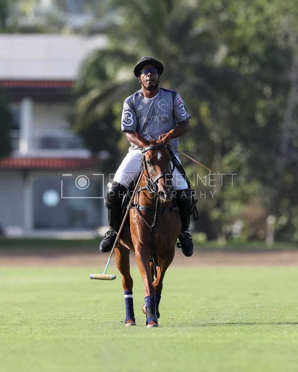 La Suiza and La Carbuccia play polo at Casa de Campo in La Romana, Dominican Republic on August 8, 2026. (Photos by Bryan Bennett)