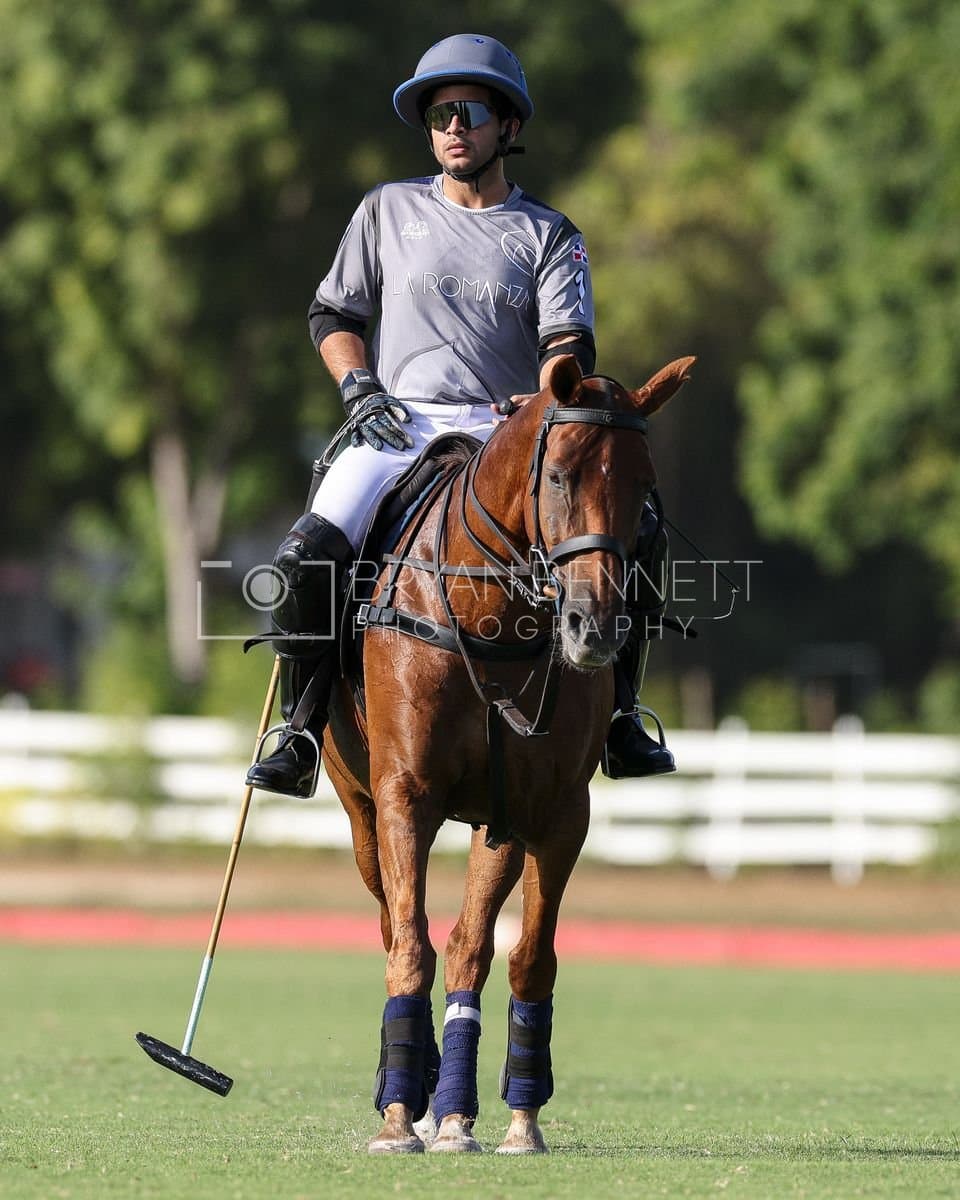 La Suiza and La Carbuccia play polo at Casa de Campo in La Romana, Dominican Republic on August 8, 2026. (Photos by Bryan Bennett)