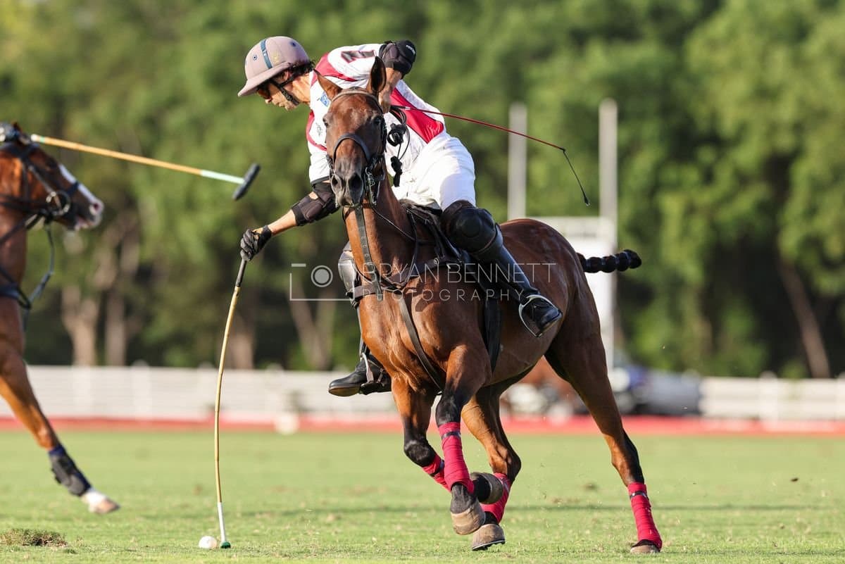 La Suiza and La Carbuccia play polo at Casa de Campo in La Romana, Dominican Republic on August 8, 2026. (Photos by Bryan Bennett)