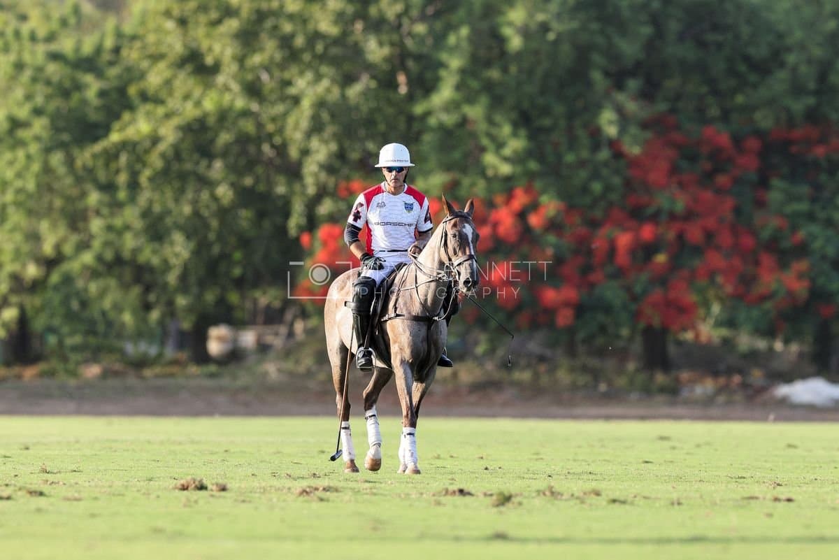 La Suiza and La Carbuccia play polo at Casa de Campo in La Romana, Dominican Republic on August 8, 2026. (Photos by Bryan Bennett)