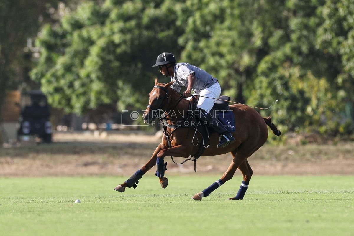 La Suiza and La Carbuccia play polo at Casa de Campo in La Romana, Dominican Republic on August 8, 2026. (Photos by Bryan Bennett)