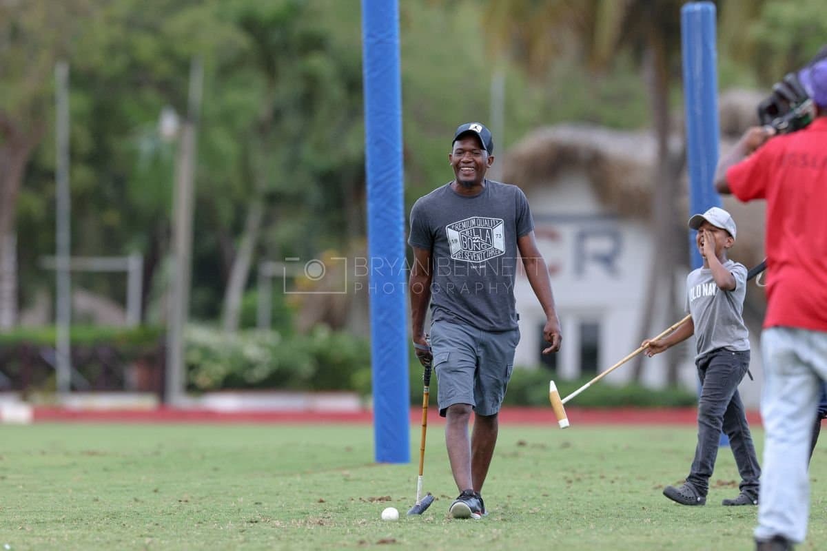 Lechuza Caracas and La Romanza 3J play polo during the Copa Britanica at Casa de Campo in La Romana, La Romana, Dominican Republic on March 1, 2026. (Photos by Bryan Bennett)