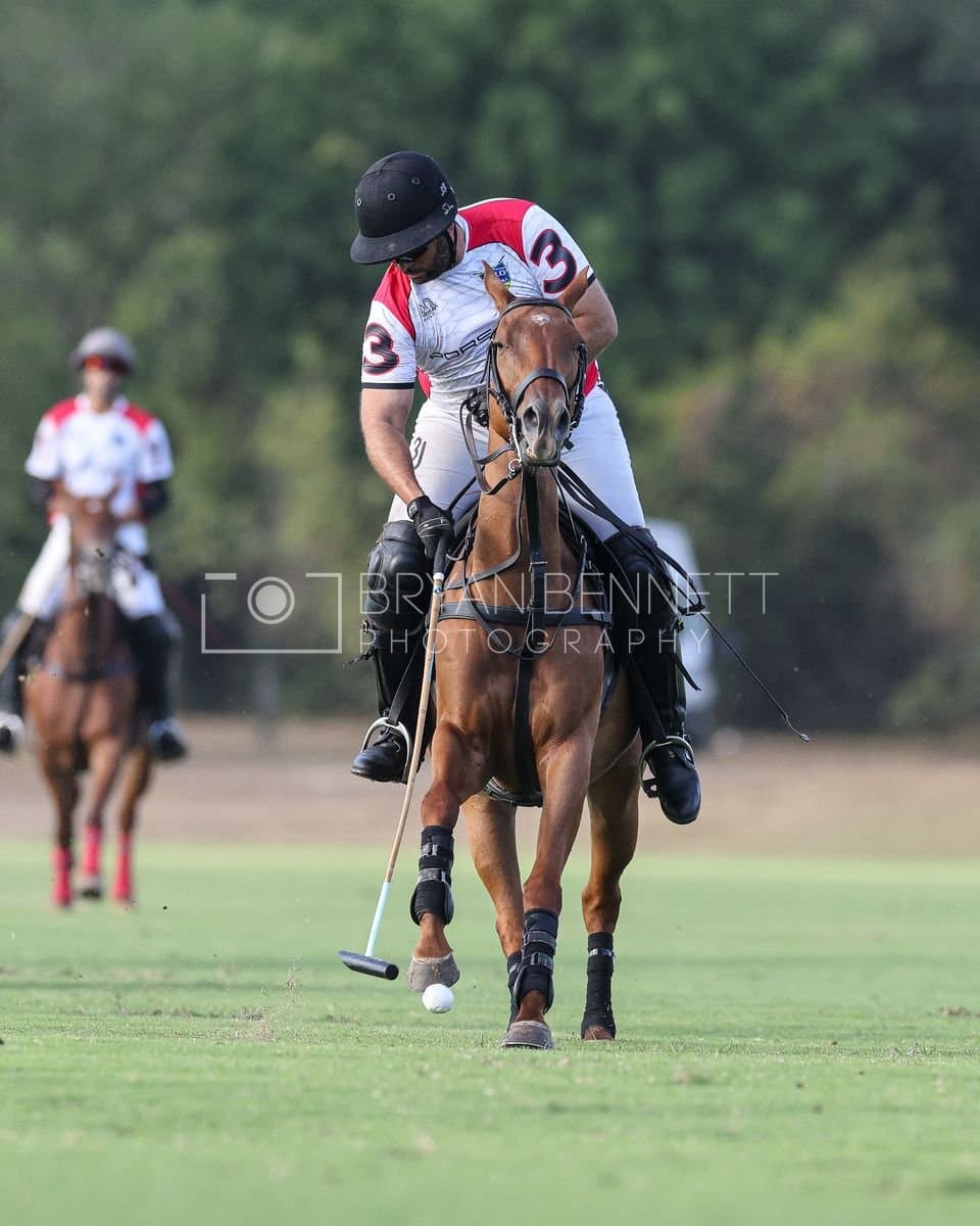 La Suiza and La Carbuccia play polo at Casa de Campo in La Romana, Dominican Republic on August 8, 2026. (Photos by Bryan Bennett)
