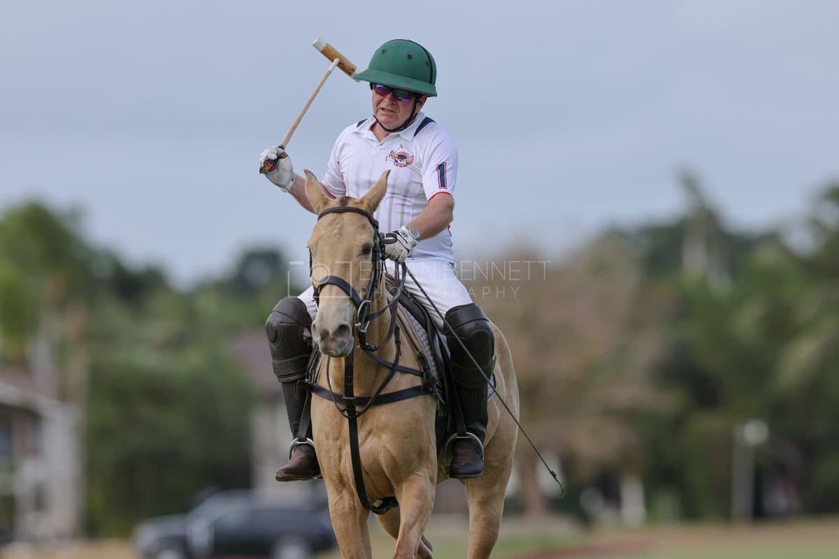 Lechuza Caracas and La Romanza 3J play polo during the Copa Britanica at Casa de Campo in La Romana, La Romana, Dominican Republic on March 1, 2026. (Photos by Bryan Bennett)