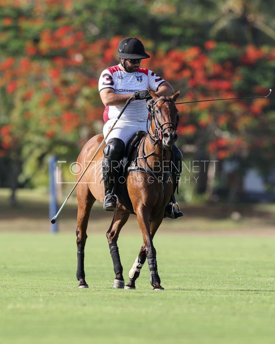 La Suiza and La Carbuccia play polo at Casa de Campo in La Romana, Dominican Republic on August 8, 2026. (Photos by Bryan Bennett)